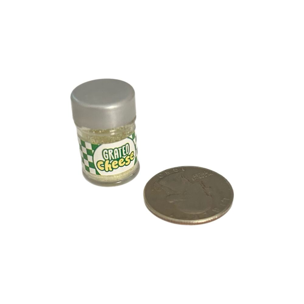 MGA Miniverse Make It Mini Mini Container of Grated Cheese New